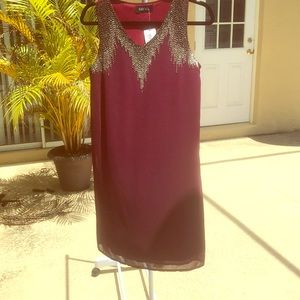 GORGEOUS deep red wine dress NWT